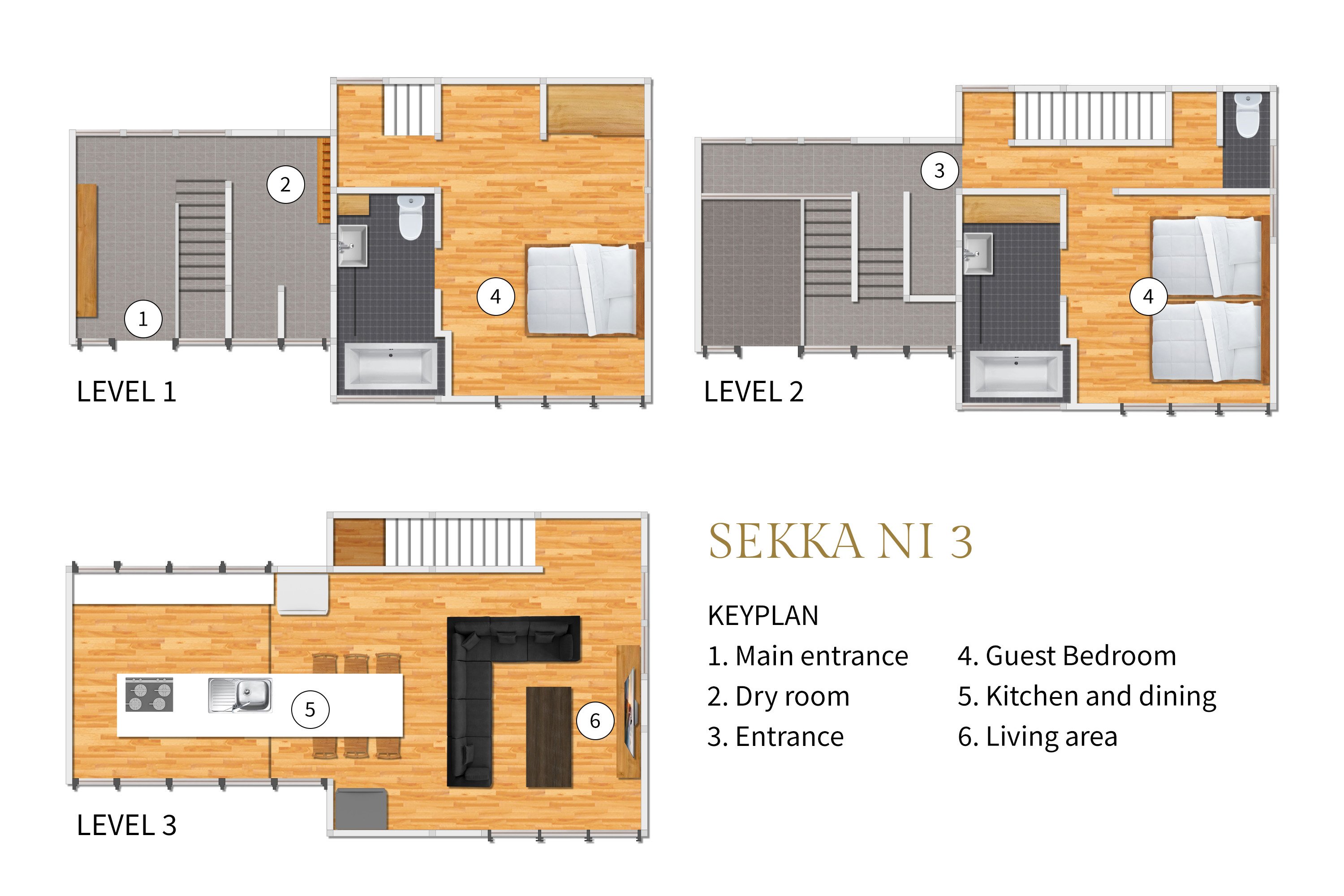 Sekka Ni 3 Floorplan